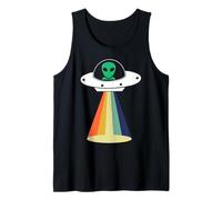 UFO Astronave Alien Abduction, Fun Retro Area 51 UAP ET Regalo Canotta