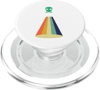 UFO Astronave Alien Abduction, Fun Retro Area 51 UAP ET Regalo PopSockets PopGrip per MagSafe