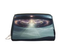 UFO At Night - Elegante trousse da viaggio da donna, con stampa di notte, trousse da viaggio per il fine settimana, Oro, Taglia unica, Classico