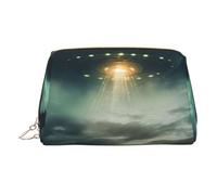 UFO At Night - Elegante trousse da viaggio da donna, con stampa di notte, trousse da viaggio per il fine settimana, Oro, Taglia unica, Classico