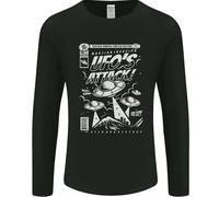 UFO Attack Alieni Fuori Spazio Uomo Maniche