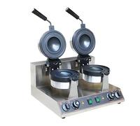 UFO Burger Machine, Pressa per Hamburger Commerciale, Macchina per Waffle per Gelato, Pressa per Panini Elettrica Antiaderente, Temperatura Regolabile，Padella Antiaderente