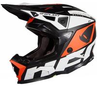 UFO - Casco Echus Matt Bianco / Nero / Orange 2023 Nero,Arancione,Bianco XL