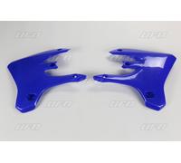 UFO CONVOGLIATORI RADIATORE RADIATOR COVER BLU BLUE YAMAHA WRF 450 2005 2006
