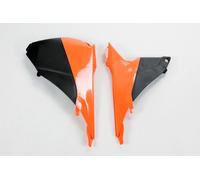 UFO COPERCHIO CASSA FILTRO KTM 125 SX 2013-2015 ARANCIONE E NERO