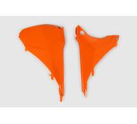 UFO COPERCHIO CASSA FILTRO KTM 250 EXC 2014-2016 ARANCIONE
