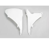 UFO COPERCHIO CASSA FILTRO KTM 250 SX 2013-2016 BIANCO
