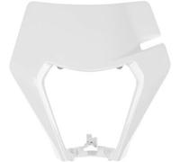 UFO COPRIFARO ANTERIORE KTM EXC/EXC-F '20 BIANCO (DESIGN ORIGINALE)