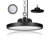 UFO Faro LED 100W, IP65 Lampada Officina Faretto Luce LED High Bay, Lampadario ad alta baia, 10000LM 6500K Proiettore LED Industriale, Un'Opzione Ideale per Uso Interno & Esterno, Fabbriche, Magazzini