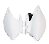 UFO FIANCATINE LATERALI TABELLE PORTANUMERO SIDE PANEL YAMAHA WRF 450 2007 2008