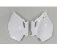 UFO FIANCATINE LATERALI TABELLE PORTANUMERO YAMAHA YZF 250 2003 2004 2005