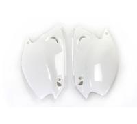 UFO FIANCHETTI PORTANUMERO KAWASAKI KX 125 2003-2008 BIANCHI