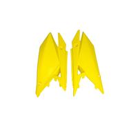 UFO FIANCHETTI PORTANUMERO SUZUKI RMZ 450 2018-2023 GIALLI