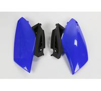 UFO FIANCHETTI PORTANUMERO YAMAHA YZ 250 F 2010-2013 BLU E NERI