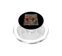 Ufo Flying Saucer Invasion 1950 Sience Fiction Abduction PopSockets PopGrip per MagSafe