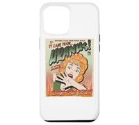 Ufo Flying Saucer Invasion 1950 Sience Fiction rapimento Custodia per iPhone 12 Pro Max
