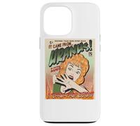 Ufo Flying Saucer Invasion 1950 Sience Fiction rapimento Custodia per iPhone 13 Pro Max