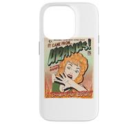 Ufo Flying Saucer Invasion 1950 Sience Fiction rapimento Custodia per iPhone 14 Pro