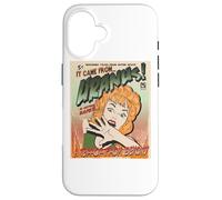 Ufo Flying Saucer Invasion 1950 Sience Fiction rapimento Custodia per iPhone 16