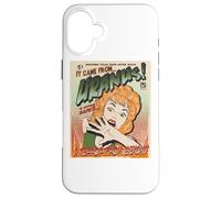 Ufo Flying Saucer Invasion 1950 Sience Fiction rapimento Custodia per iPhone 16 Plus