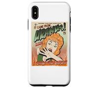 Ufo Flying Saucer Invasion 1950 Sience Fiction rapimento Custodia per iPhone XS Max
