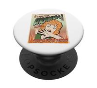 Ufo Flying Saucer Invasion 1950 Sience Fiction rapimento PopSockets PopGrip Adesivo