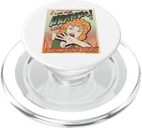 Ufo Flying Saucer Invasion 1950 Sience Fiction rapimento PopSockets PopGrip per MagSafe
