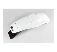 UFO Turkey Parafango posteriore SU02924-041 per Suzuki RM 250 1989-1992 Bianco