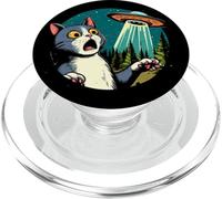 UFO Gatto Divertente PopSockets PopGrip per MagSafe