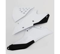 UFO GG07141#041 SIDE PANEL GASGAS VENTED 21- WHITE GAS-GAS EX 250 2021