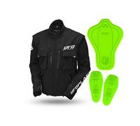 UFO GIACCA ENDURO TAIGA CON PROTEZIONI NERO