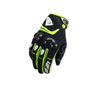 UFO Guanti in plastica REASON NERO/GIALLO FLUO L