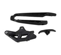 Ufo Kt04034-001 Swingarm Chain Guide&slider Argento