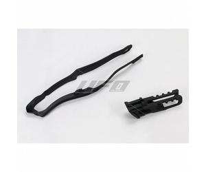 UFO HO04665#001 KIT CRUNA CATENA E PATTINO SCORRICATENA HONDA CRF 450 R 2013