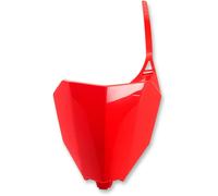 UFO TABELLA PORTANUMERO ANTERIORE HONDA CRF 450 R 2017-2020 ROSSA