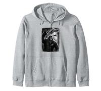 UFO in difficoltà Bigfoot e Mucca Selfie Invasione Umorismo Felpa con Cappuccio