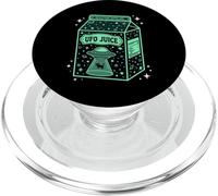 UFO Juice Retro Cat Abduction Alien Space Milk Cosmos PopSockets PopGrip per MagSafe