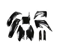 Ufo Kit De Plastique Honda Cr 125/250 2004-2004 Hokit102f-001 Fork Protectors &