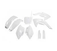 UFO Turkey Kit plastiche e protezioni forcella HOKIT111F-041 per Honda CRF150R 2007-2024 Bianco