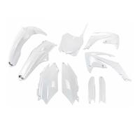 Ufo Honda Crf 250r/450r 2011-2013 No Usa Hokit114f-041 Fork Protectors & Plastics Kit Bianco