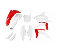 Ufo Kit De Plastique Honda Crf 250r/450r 2014-2017 With Airbox Cover Eu Hokit121f-999 Fork Protectors &