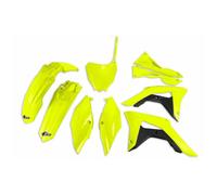 kit plastiche carene Honda CRF 250R 2018 - 2021 CRF 450R 2017 - 2020 Giallo Fluo