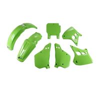 UFO Turkey Kit plastiche Kawasaki KX 250 1990-1991 Kit completo Verde