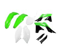 Ufo Kit De Plastique Kawasaki Kxf 250 2013-2016 Kakit221f-999a Fork Protectors &