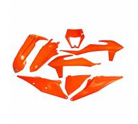 kit plastiche portafaro Ktm EXC 125 150 250 300 350 450 500 2020 - 2023 Fluo