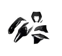 kit plastiche Ktm Exc 125 200 250 300 350 450 500 2009 - 2011 Ufo nero portafaro