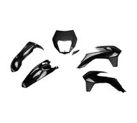kit plastiche Ktm EXC 125 200 250 300 350 450 500 2014 - 2016 nero portafaro