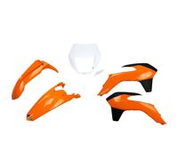 Ufo Kit De Plastique Ktm Exc/exc-f 2014-2016 With Headlight Ktkit524-999
