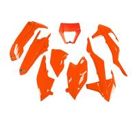 kit plastiche Ktm EXC 125 150 250 300 350 450 500 2017 - 2019 Fluo portafaro