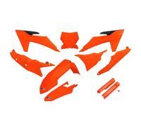 Ufo Ktm Sx/sx-f 2023-2024 Ktkit529f-fflu Fork Protectors & Plastics Kit Arancione